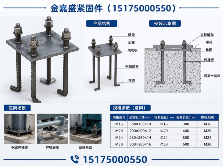 涉县地脚螺栓展示图